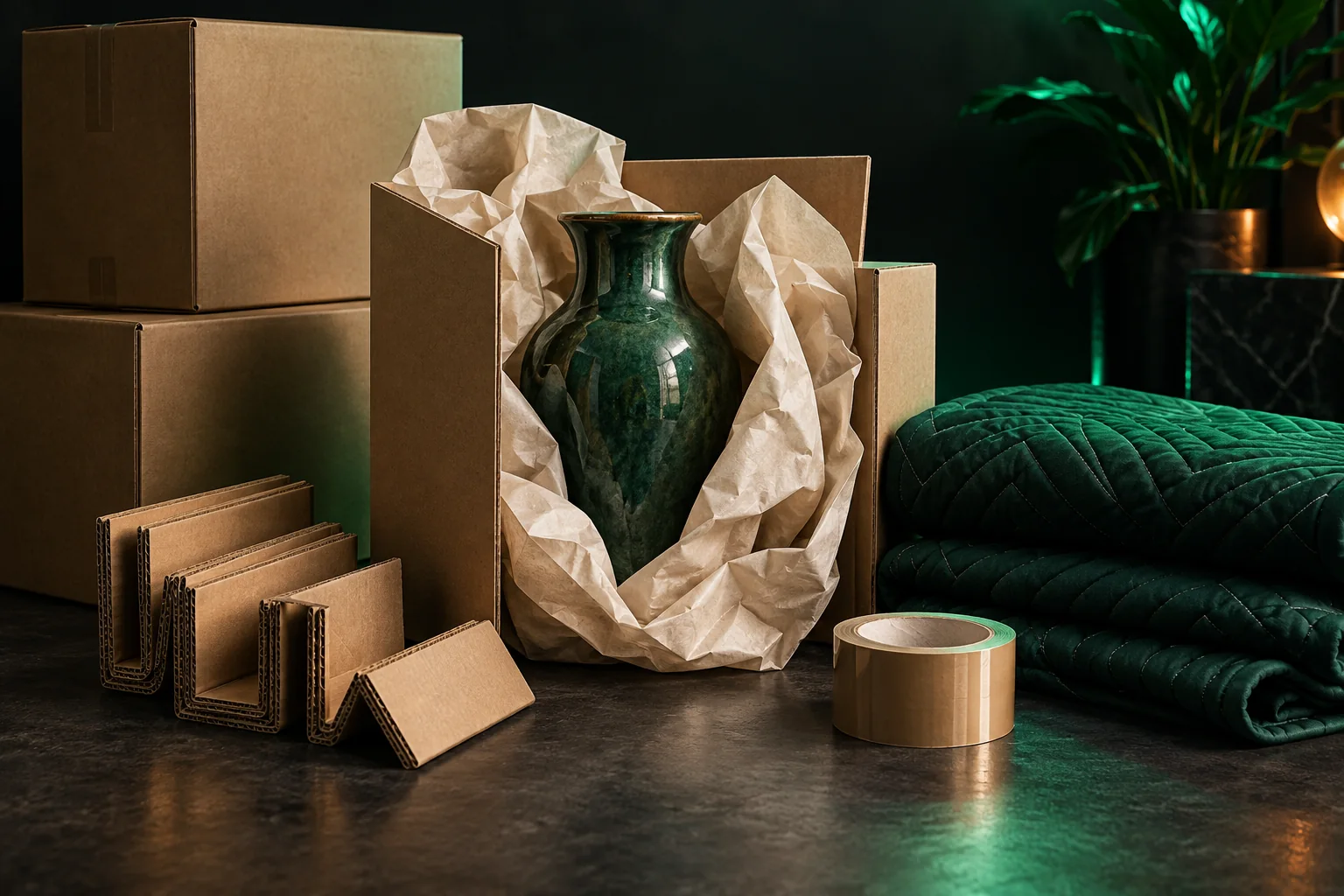Illustration for Full-service moving